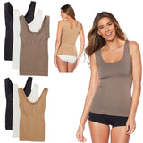 Nearly Nude 3-Pack Seamless Shaping Tank