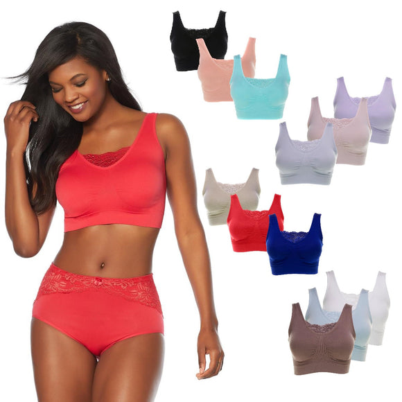 Rhonda Shear 2-pack Cotton Molded Cup Camisole – goSASS