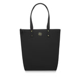 BLACK JOY Chic Lightweight Leather Tote with RFID Protection