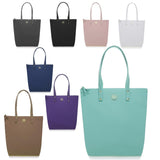 JOY Chic Lightweight Leather Tote with RFID Protection