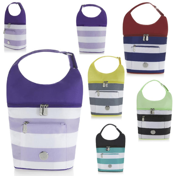 JOY Deluxe Insulated Lunch Cooler Tote Bag
