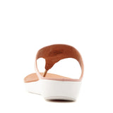 "AS IS" FitFlop Banda II Leather Beaded Thong Sandal