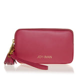 JOY & IMAN Tassel Chic Leather Wallet with RFID