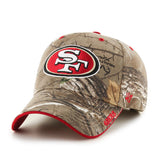San Francisco 49ers Camo Hat, hunting, line dancing, fishing camouflage NFL Cap 