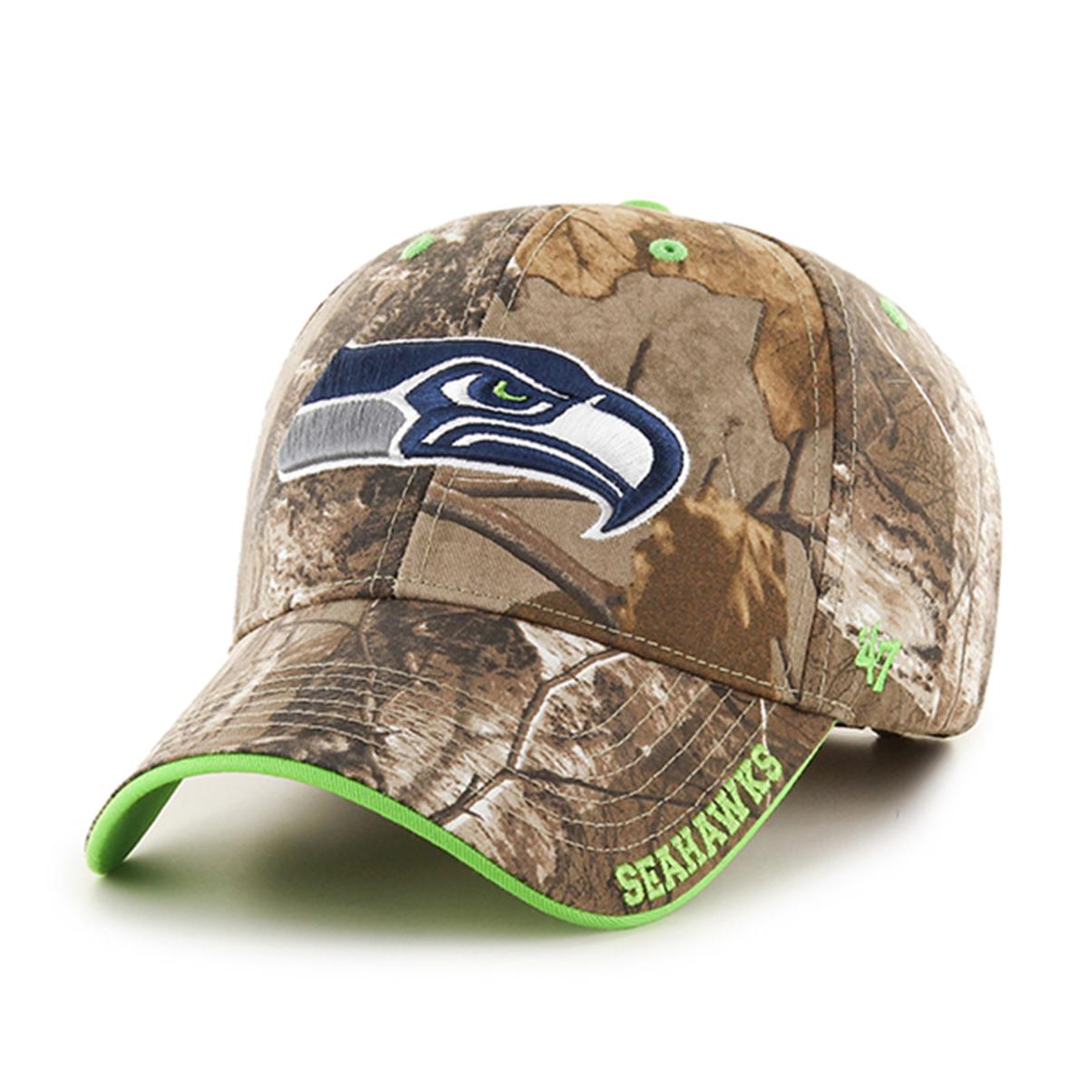 Officially Licensed NFL 47 Brand Men's Camo Hat - Rams