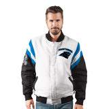 Officially Licensed NFL Men's Commander Varsity Jacket by Glll