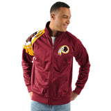 Officially Licensed NFL Interception Full Zip Track Jacket by Glll