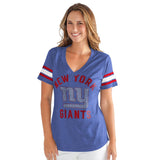 New York Giants Officially Licensed NFL for Her Wildcard Short-Sleeve Tee by Glll
