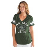 New York Jets Officially Licensed NFL for Her Wildcard Short-Sleeve Tee by Glll