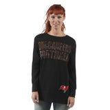 Officially Licensed NFL Women's Superstar Sweatshirt by Glll-M-Tampa Bay Buccaneers