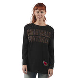 Officially Licensed NFL Women's Superstar Sweatshirt by Glll-L-Arizona Cardinals