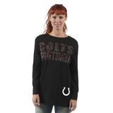 Officially Licensed NFL Women's Superstar Sweatshirt by Glll-M-Indianapolis Colts