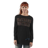 Officially Licensed NFL Women's Superstar Sweatshirt by Glll-M-Carolina Panthers