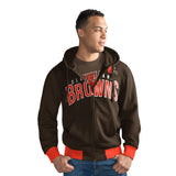 Officially Licensed NFL Hoodie and Tee Combo by Glll-Cleveland Browns