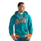 Officially Licensed NFL Hoodie and Tee Combo by Glll-Miami Dolphins