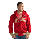 Officially Licensed NFL Hoodie and Tee Combo by Glll-San Francisco  49ERS