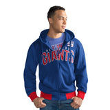 Officially Licensed NFL Hoodie and Tee Combo by Glll-New York Giants