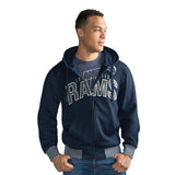 Officially Licensed NFL Hoodie and Tee Combo by Glll-Los Angeles Rams
