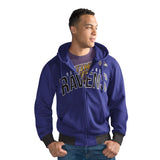 Officially Licensed NFL Hoodie and Tee Combo by Glll-Baltimore Ravens