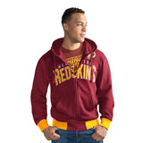 Officially Licensed NFL Hoodie and Tee Combo by Glll-Washington Redskins