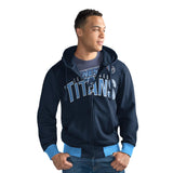 Officially Licensed NFL Hoodie and Tee Combo by Glll-Tennessee Titans