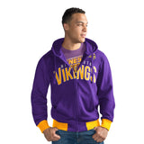Officially Licensed NFL Hoodie and Tee Combo by Glll-Minnesota Vikings