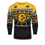 "AS IS" Officially Licensed NFL 2018 Bluetooth LightUp Sweater by Team Beans