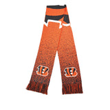 Officially Licensed NFL Big Logo Knit Scarf-Cincinnati Bengals