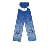Officially Licensed NFL Big Logo Knit Scarf-Indianapolis Colts