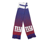 Officially Licensed NFL Big Logo Knit Scarf-New York Giants