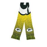Officially Licensed NFL Big Logo Knit Scarf-Green Bay Packers