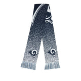 Officially Licensed NFL Big Logo Knit Scarf-Los Angeles Rams