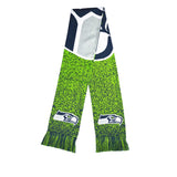 Officially Licensed NFL Big Logo Knit Scarf-Seattle Seahawks