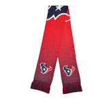 Officially Licensed NFL Big Logo Knit Scarf-Houston Houston Texans