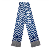 Officially Licensed NFL Glitter Chevron Scarf by Team Beans-Dallas Cowboys