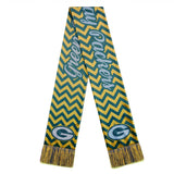 Officially Licensed NFL Glitter Chevron Scarf by Team Beans-Green Bay Packers