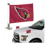 Officially Licensed NFL Team Ambassador Flag - 2 Pc Set-Arizona Cardinals