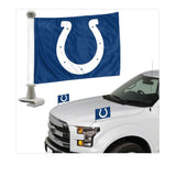 Officially Licensed NFL Team Ambassador Flag - 2 Pc Set-Indianapolis Colts