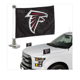 Officially Licensed NFL Team Ambassador Flag - 2 Pc Set-Atlanta Falcons