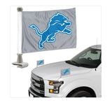 Officially Licensed NFL Team Ambassador Flag - 2 Pc Set-Detroit Lions