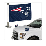 Officially Licensed NFL Team Ambassador Flag - 2 Pc Set-New England Patriots