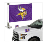 Officially Licensed NFL Team Ambassador Flag - 2 Pc Set-Minnesota Vikings