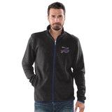 Officially Licensed NFL Sweater Fleece FullZip Jacket by Glll-Buffalo Bills