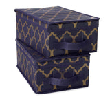 JOY Super Chic Huggable Hangers 2pc Shoes & More Foldable Boxes (Brass)