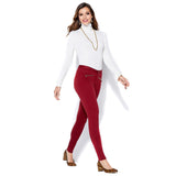 IMAN Global Chic Power Ponte Ankle Pant with Illusion Seaming - size 4, 6 & 8