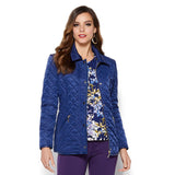 IMAN Platinum Couture Quilted Convertible Jacket & Vest - XS, S & M