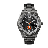 Cincinnati Bengals timex black-stainless steel wrist watch 