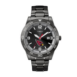 Arizona Cardinals  timex black-stainless steel wrist watch 