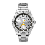 Los Angeles Chargers silver-tone wrist watch