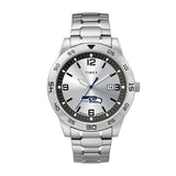 Seattle Seahawks silver-tone wrist watch